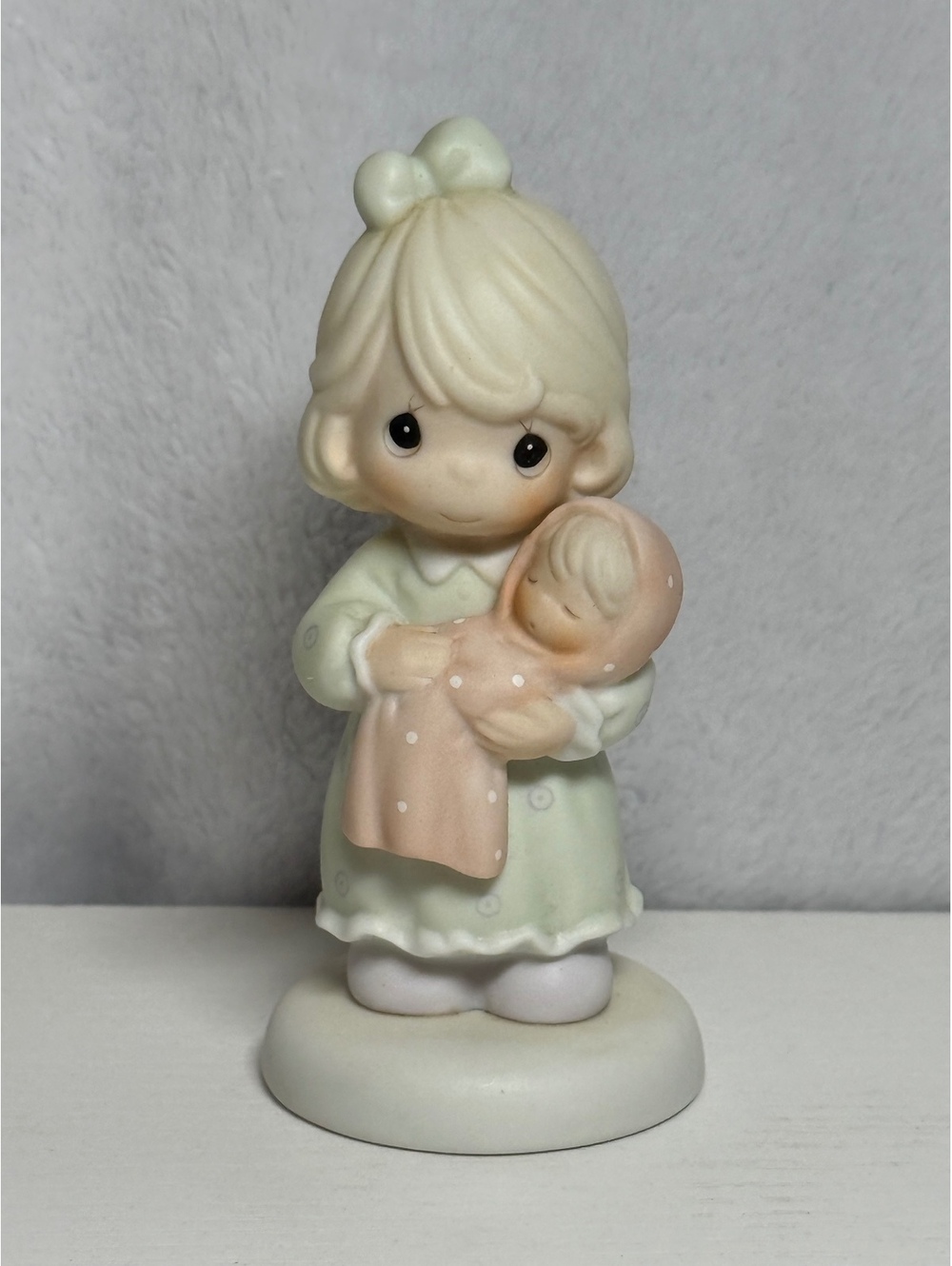 Precious Moments 1996 “All Things Grow With Love” Baby Pregnancy Child Gift